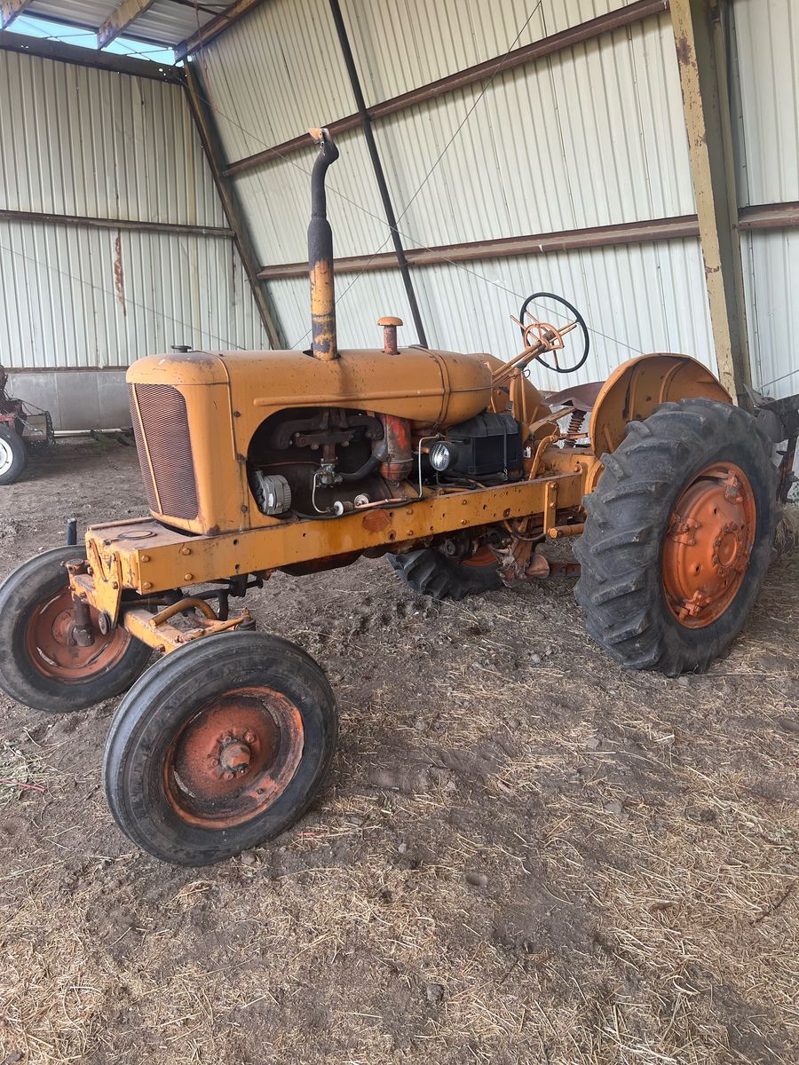 Allis charmer tractor and implements