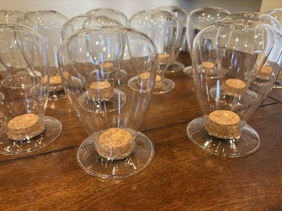 New Glass Cloche Match Holders - 15 available