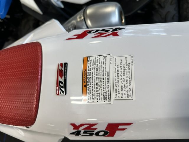 2026 Yamaha YZ450F