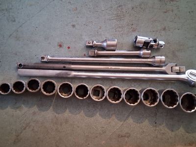 Wright made by Proto ratchet and socket set