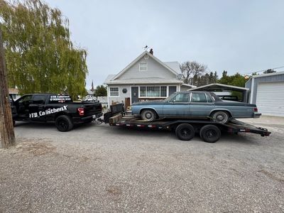 Car Hauler with Winch 20’