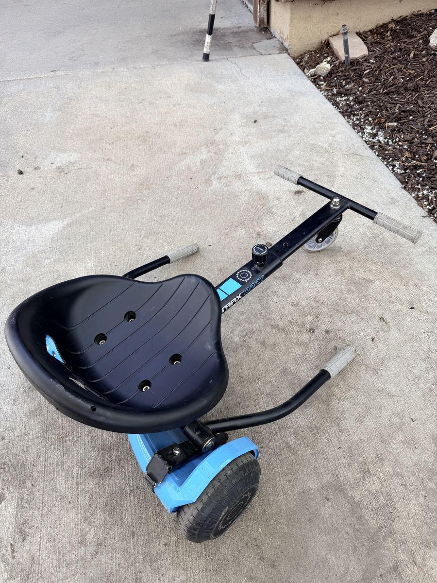 HoverTrax Hoverboard with GoKart Attachment – $150