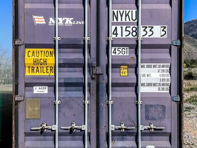 Used NYK Logistics 40’ High Cube Shipping Container