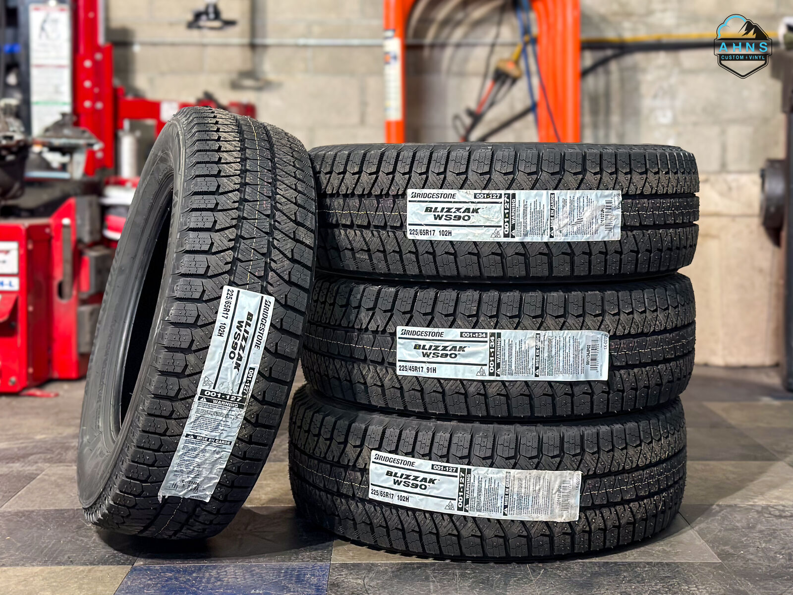 Snow | 225 65 17 Bridgestone Blizzak WS90 | Brand New | Winter Tires | 225/65r17 | Acura | Toyota | Chevy | Lexus | Subaru