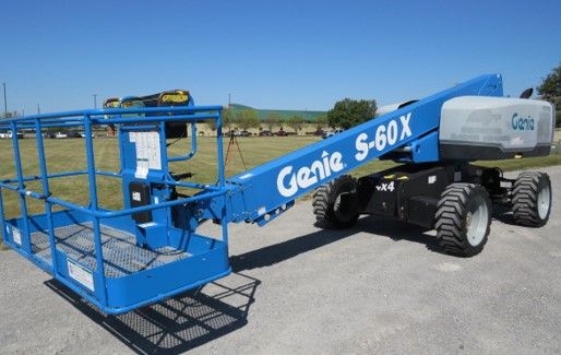 2018 Genie S60X Boom Lift
