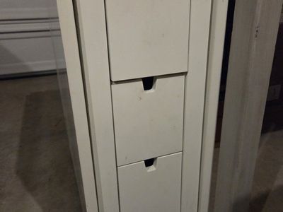 White Foldout Ikea Table