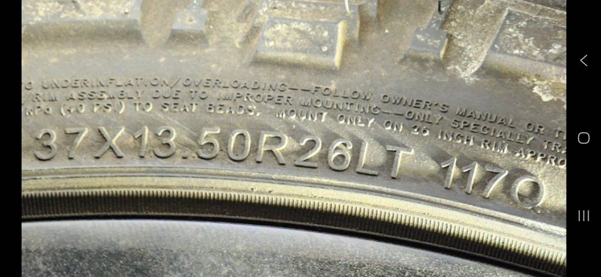 Tires and wheels