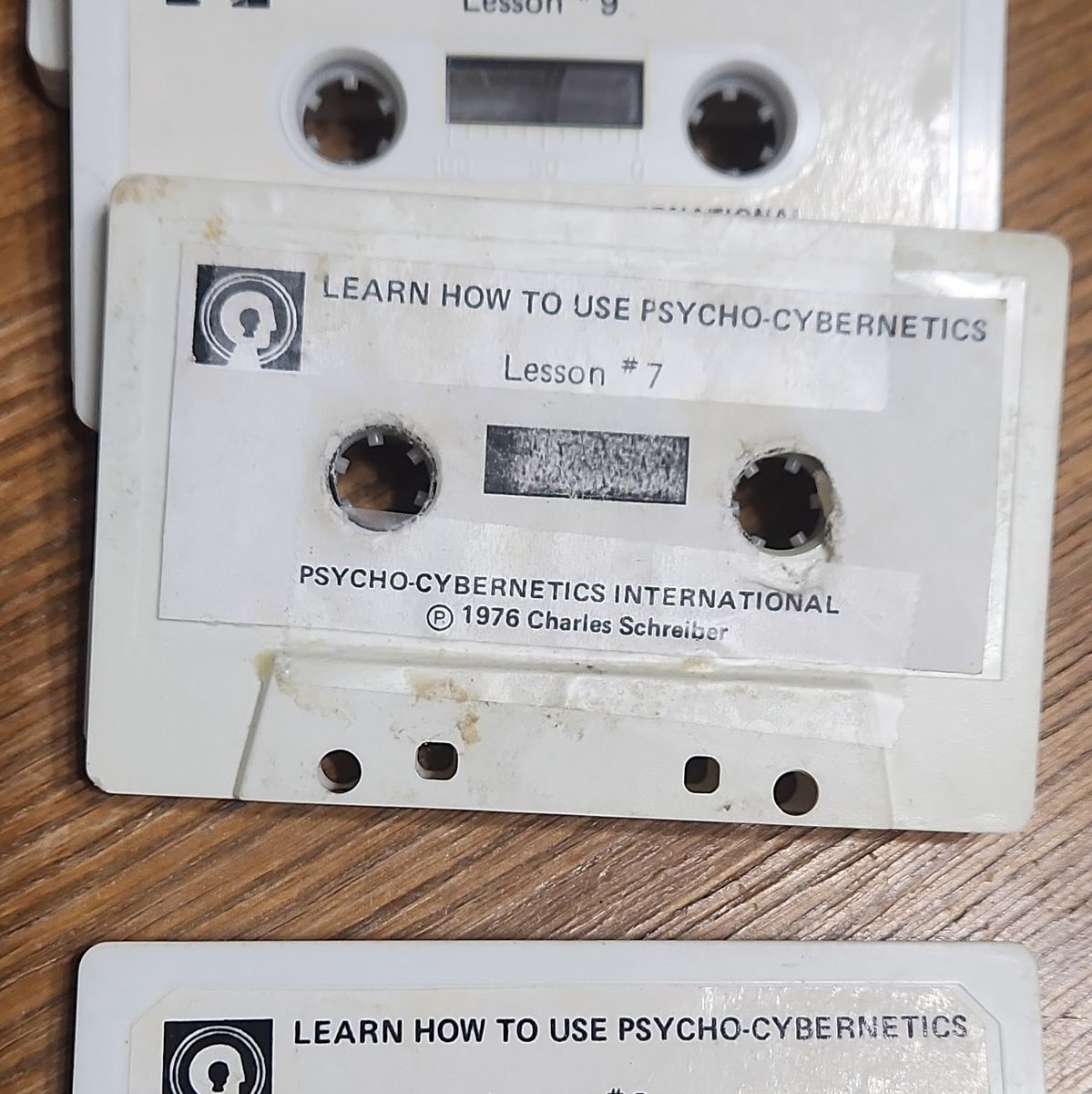Cassette Tapes; various titles; inexpensive prices (or free if you want them)