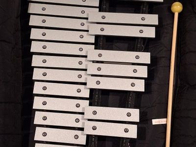Yamaha Glockenspiel Xylophone with Stand and Carry Bag - Used Musical Instrument