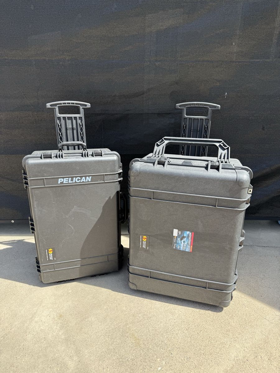 Pelican Cases (1650 and 1630) brand new 