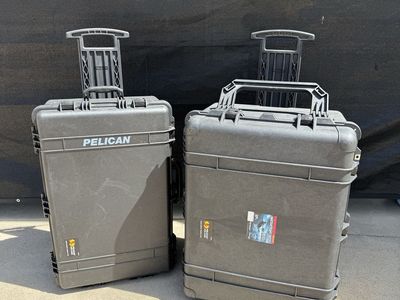 Pelican Cases (1650 and 1630) brand new