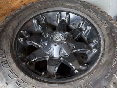 Goodyear tires and Fuel wheel combo