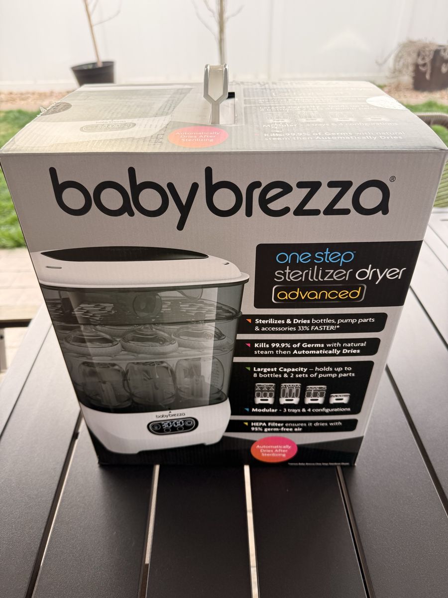 New Baby Brezza Sterilizer Dryer Advanced