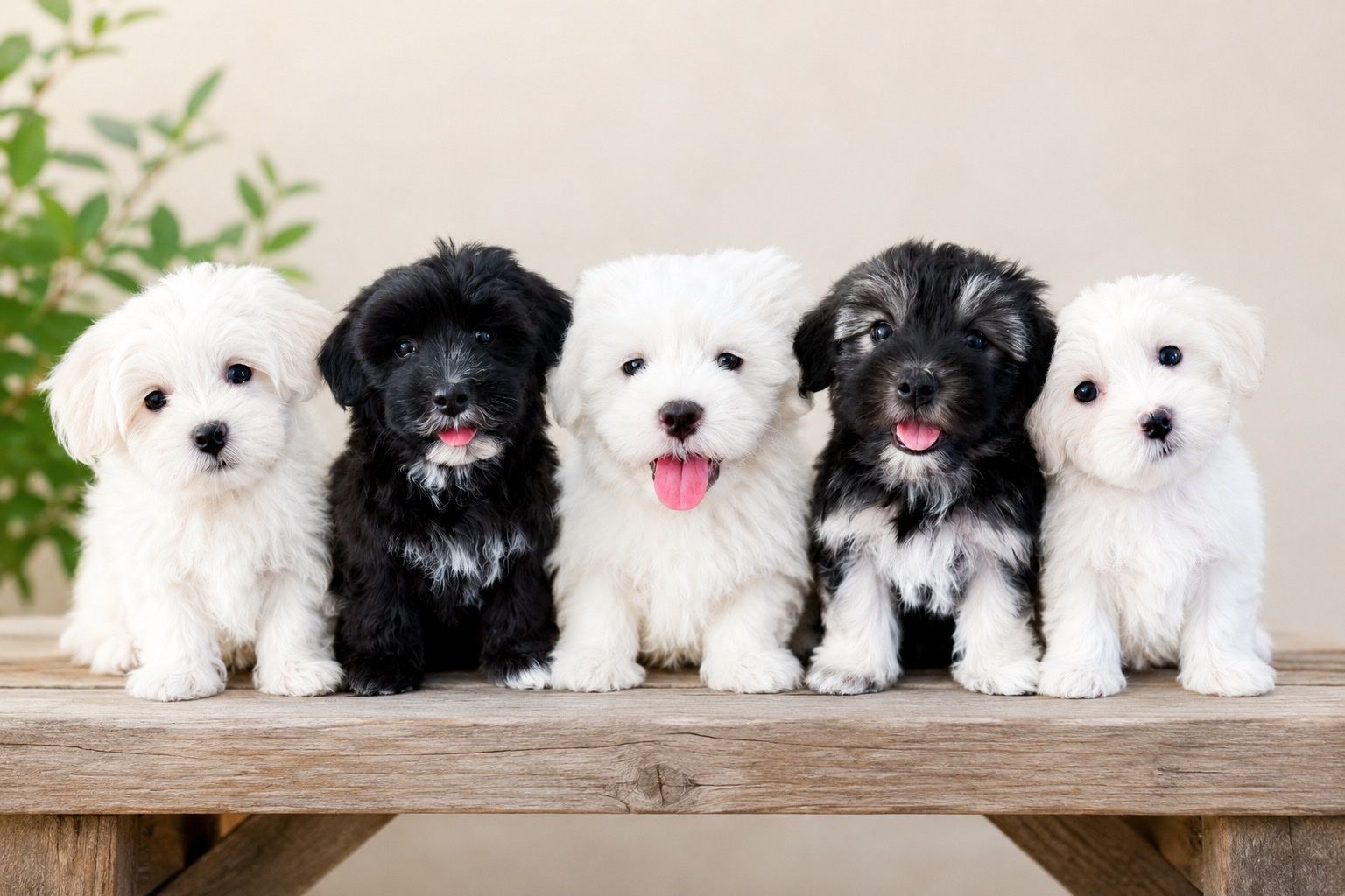 M/F Coton de Tulear Puppies - Hypoallergenic, Companion Dog, ESA, like Havanese, Shih Tzu, Maltese, Schnauzer, etc.