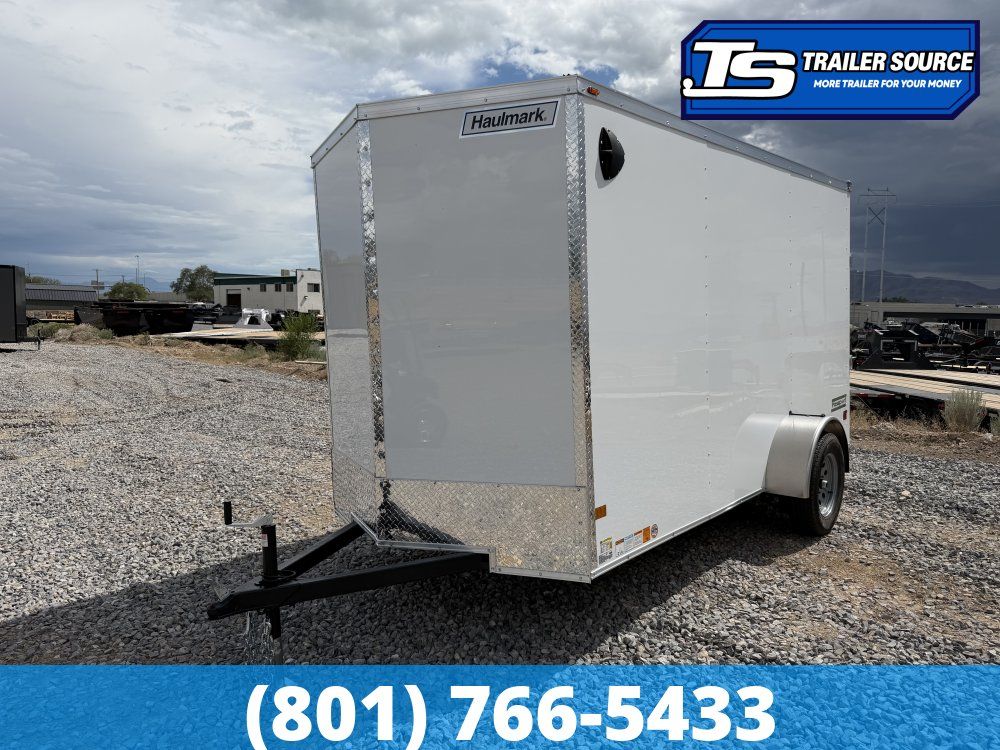 6x12 Haulmark Passport Enclosed Cargo Trailer - 6'6" Interior - 3.5K GVWR - .080 PolyCor