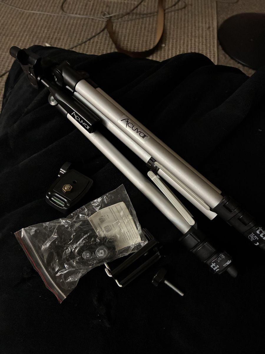Acuvar Camera Tripod with Accessories and Remote