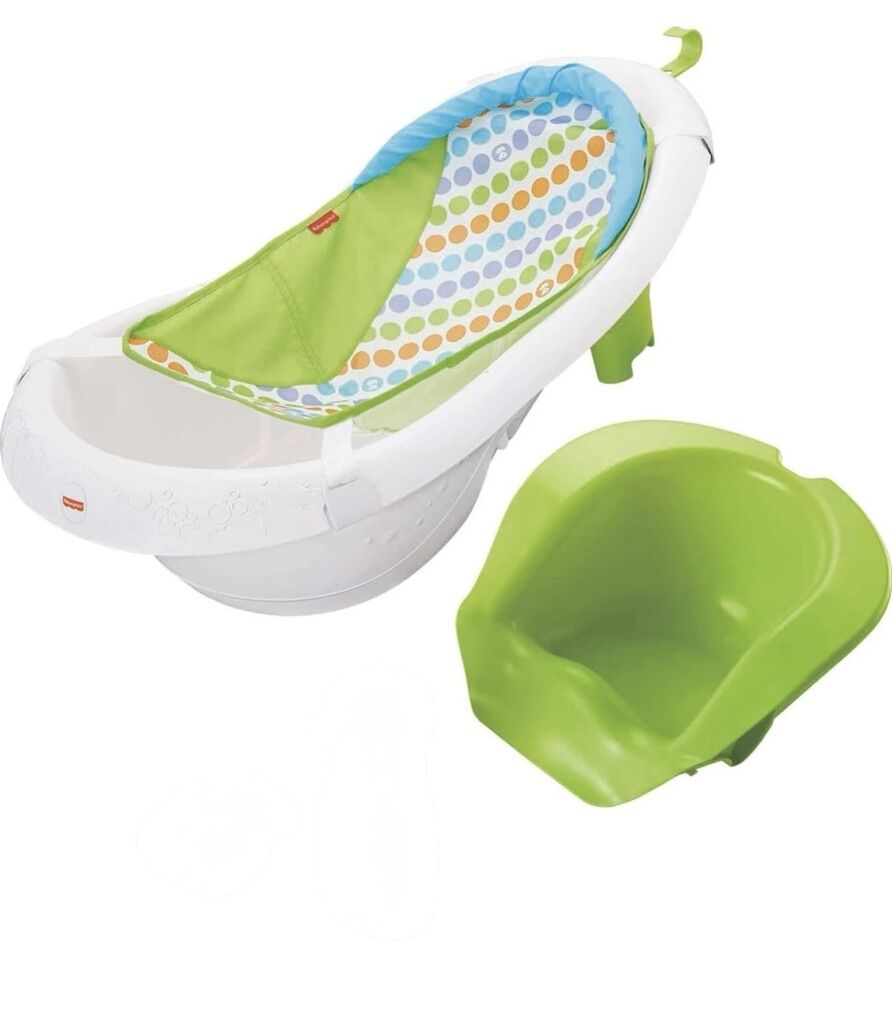 Fisher Price 4-in-1 Baby-to-Toddler Bathtub