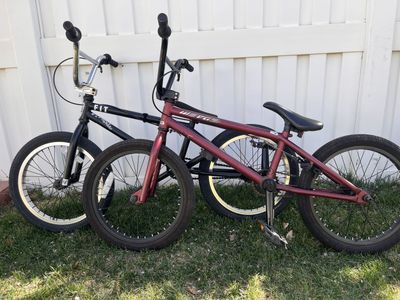 2 Jr BMX Bikes 18" Frames (Wedge & Fit)