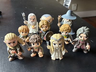 Lord of the Rings Funk Mystery Minis Vinyl Figures Lot of 10