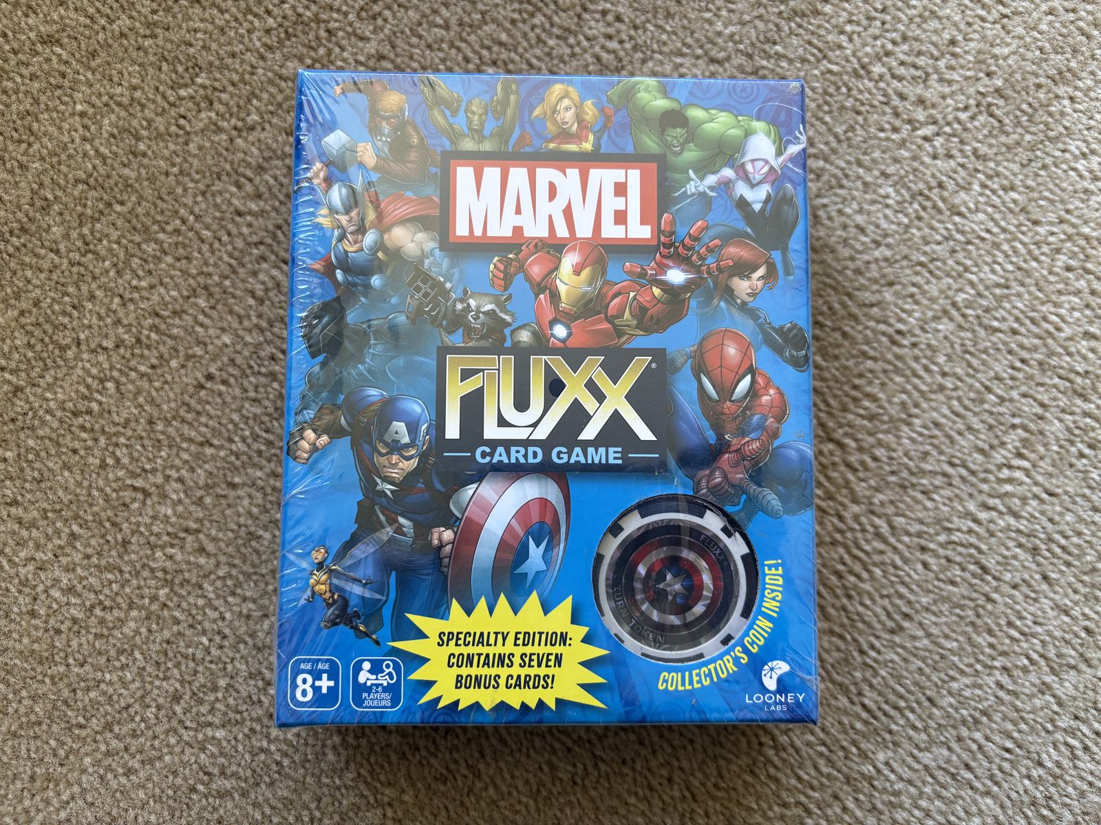 NEW Marvel Fluxx Card Game
