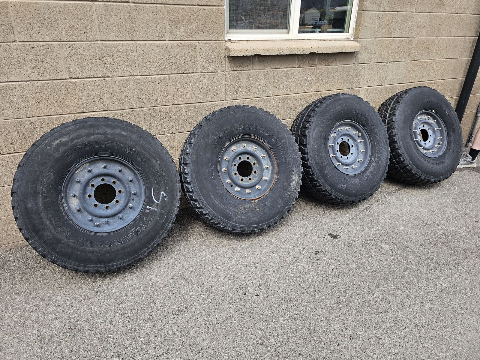 Military Humvee HMMWV Wheels
