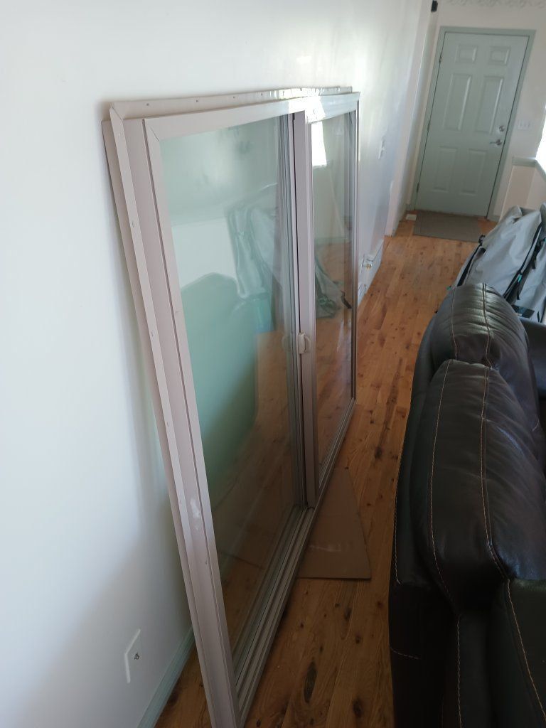 Light Brown Vinyl Window (Never Installed)