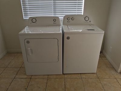 Washer and dryer