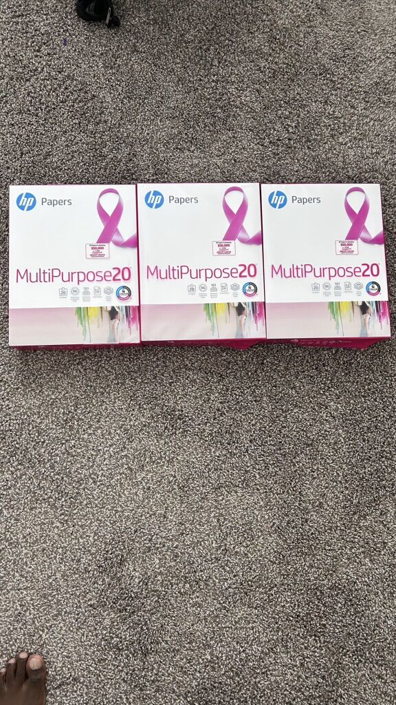 Hp Multipurpose Printing Paper