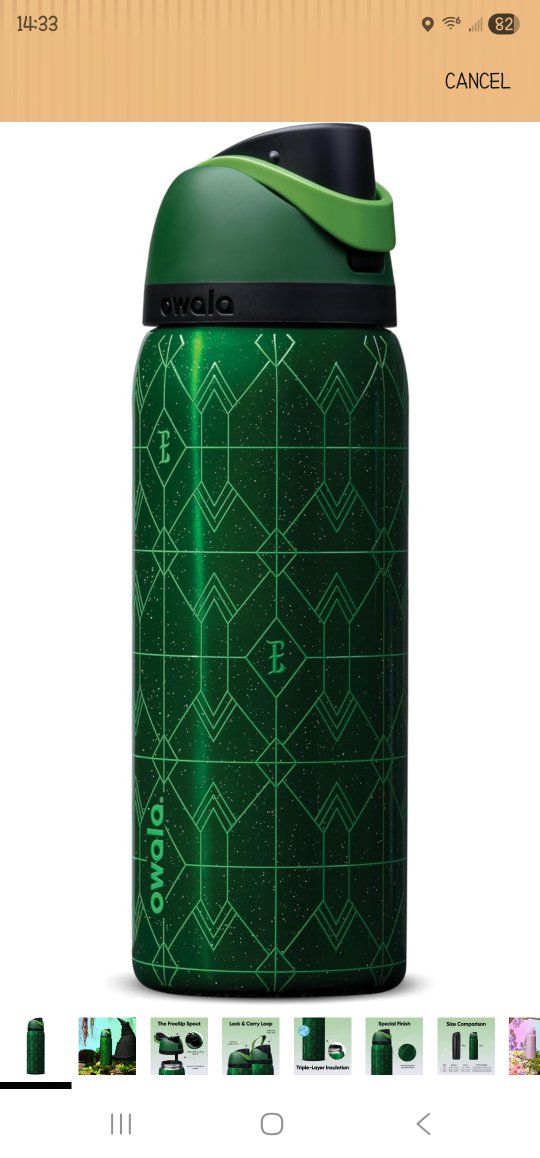 32 oz. Owala water bottle