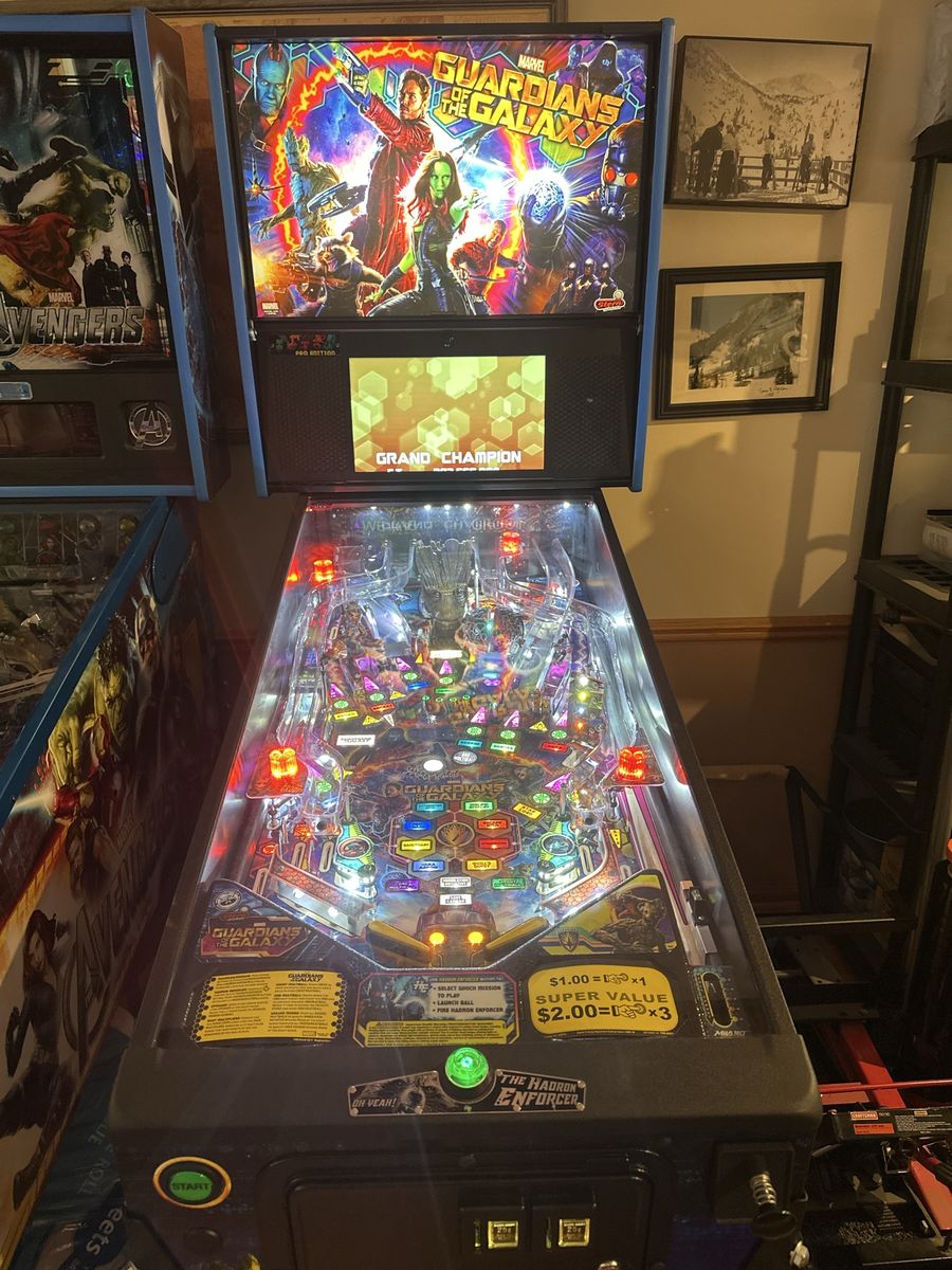 Stern Guardians of the Galaxy Pro Edition Pinball Machine