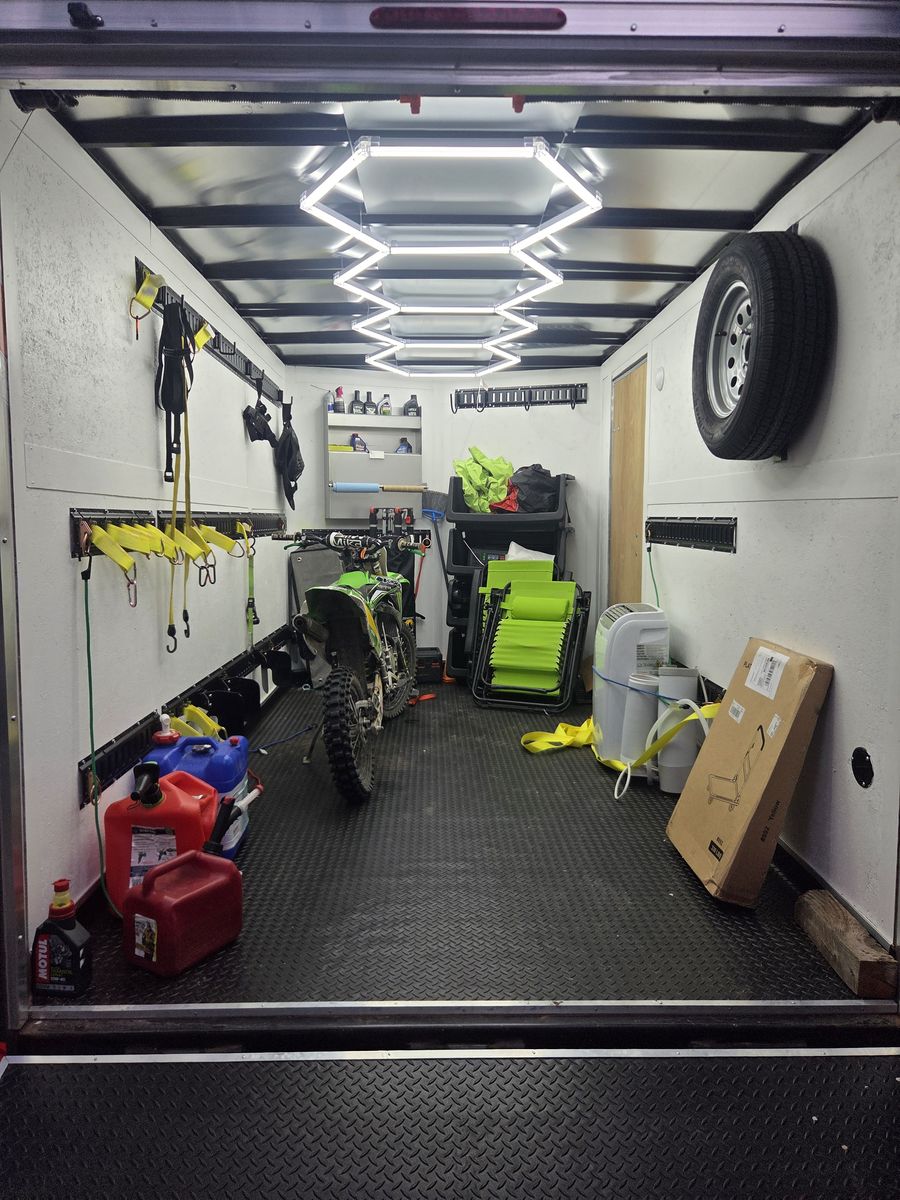 2024 7 x 12 Haulmark Passport Trailer with moto finishes