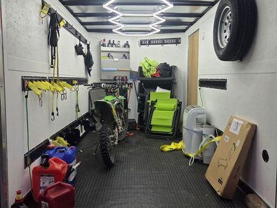 2024 7 x 12 Haulmark Passport Trailer with moto finishes