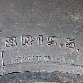 8R19.5 Tires with Lots of Tread Left $75 Each