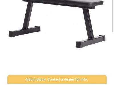 ProForm Flat Exercise Weight Bench
