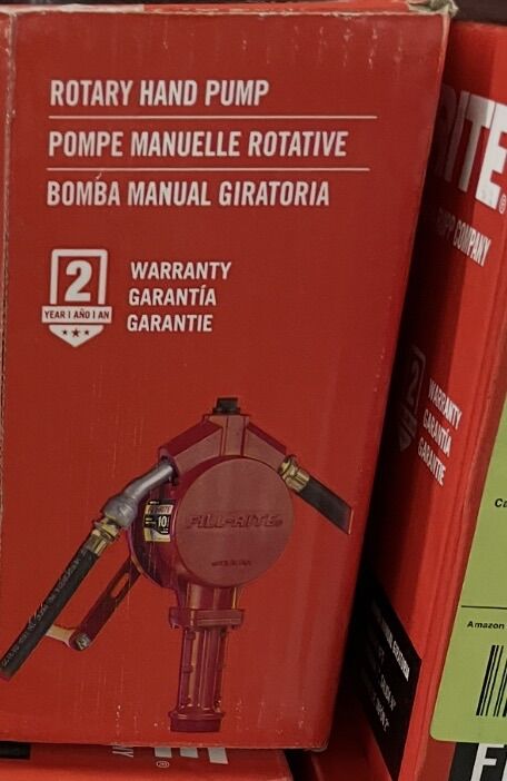 Rotary Hand Pump W Discharge Hose