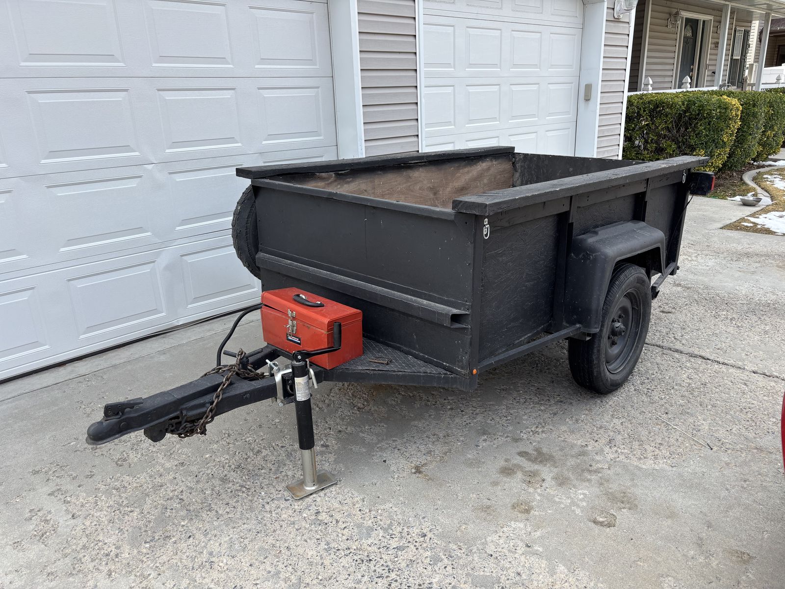 4x7 Utility/Dump trailer
