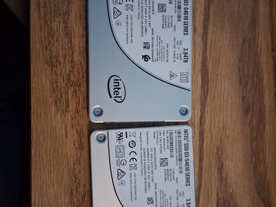 Intel SSD D3-S4610 Series 3.84TB Enterprise SATA SSD