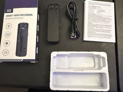 A9 Smart Mini Video Recorder Wearable Body Camera with Charging Cable