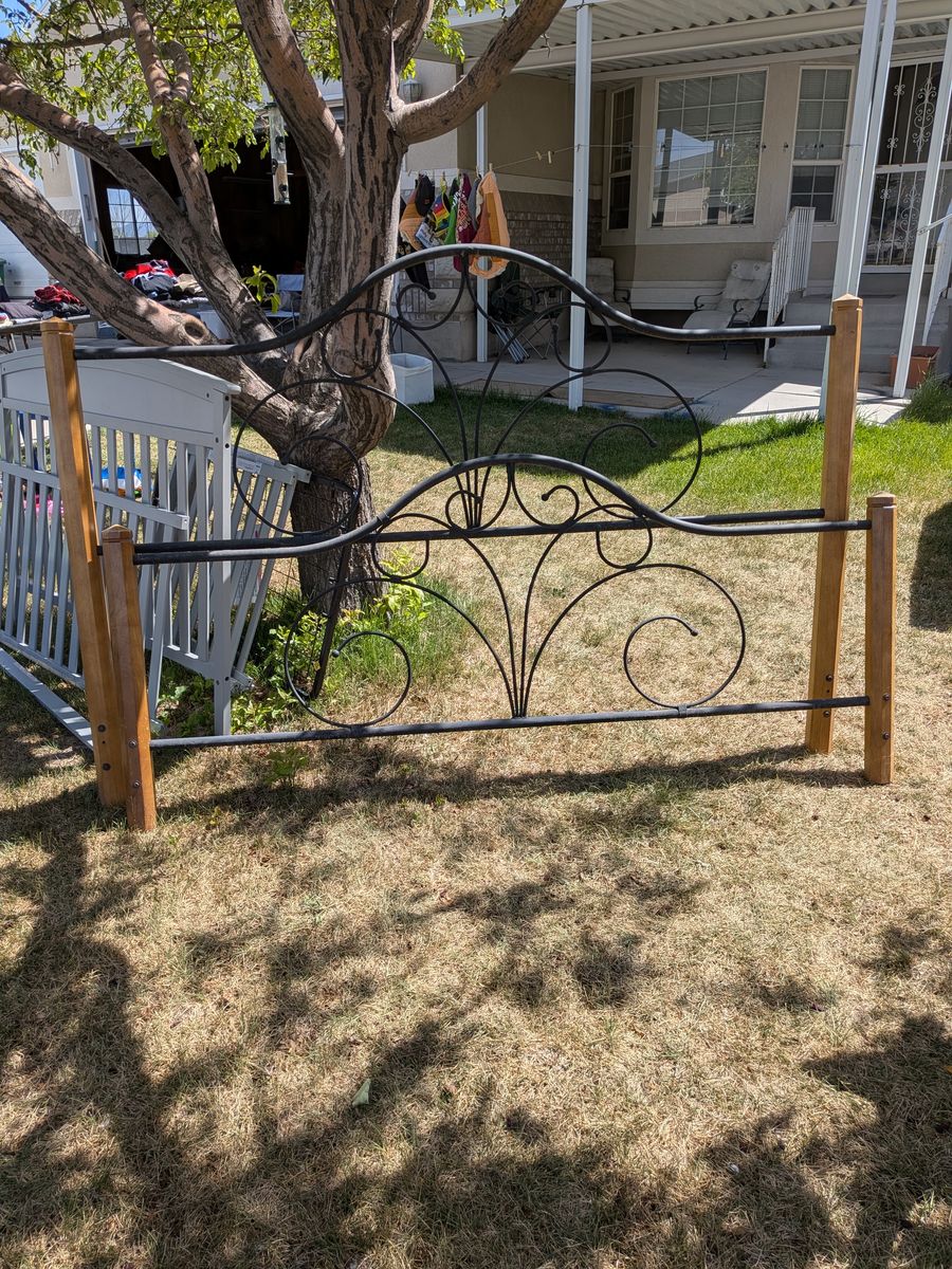 King size bed frame