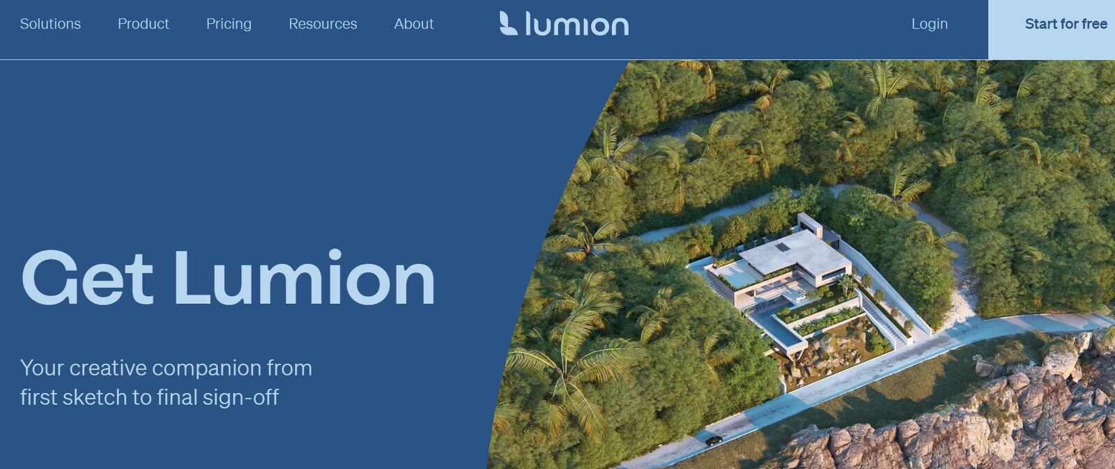 Looking for Lumion software.