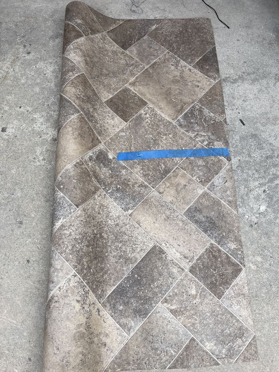 Linoleum roll