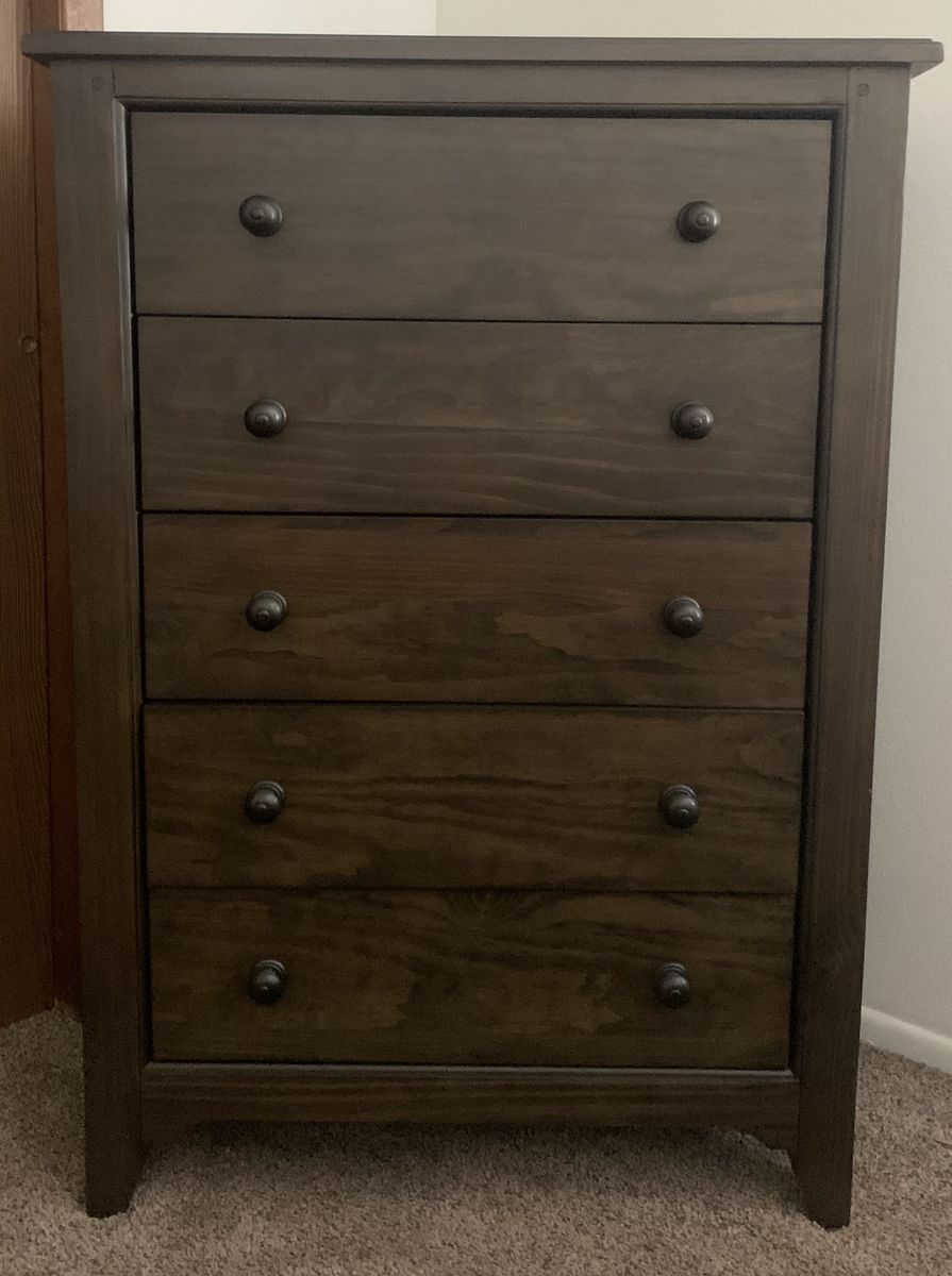 BRAND NEW IN BOX HIGH QUALITY 5 DRAWER DRESSER