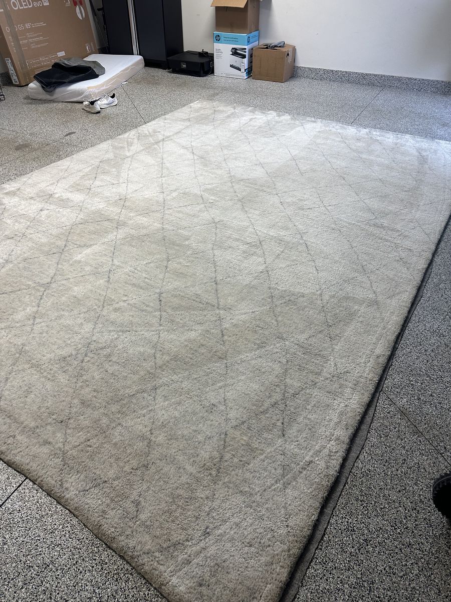 RH Iman Diamond Wool Rug