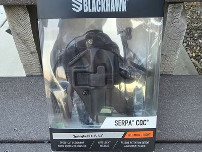 Blackhawk Serpa CQC Springfield Armory XDS 3.3” Outside the Waistband Right Hand Holster