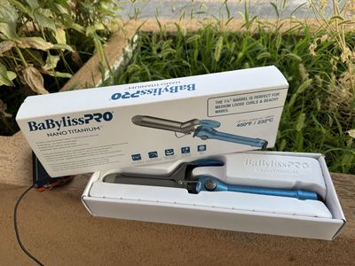 New BaBylissPRO Nano Titanium 1 1/4 Inch Curling Iron