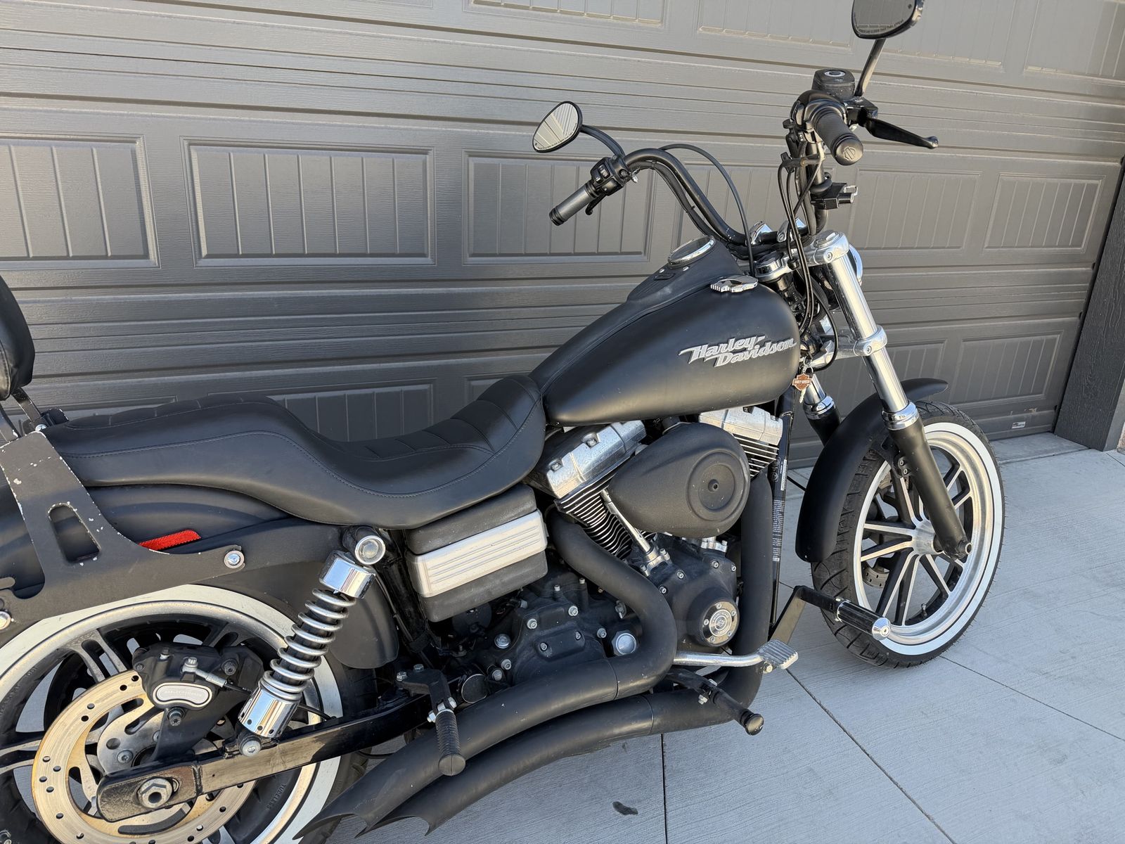 2008 Harley-Davidson Dyna Street Bob - Low Miles, Whitewall Tires, Lithium Battery