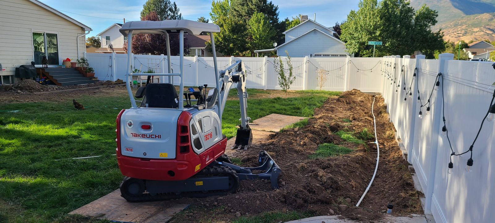 Takeuchi TB216 Mini Excavator For Rent – Alpine, UT