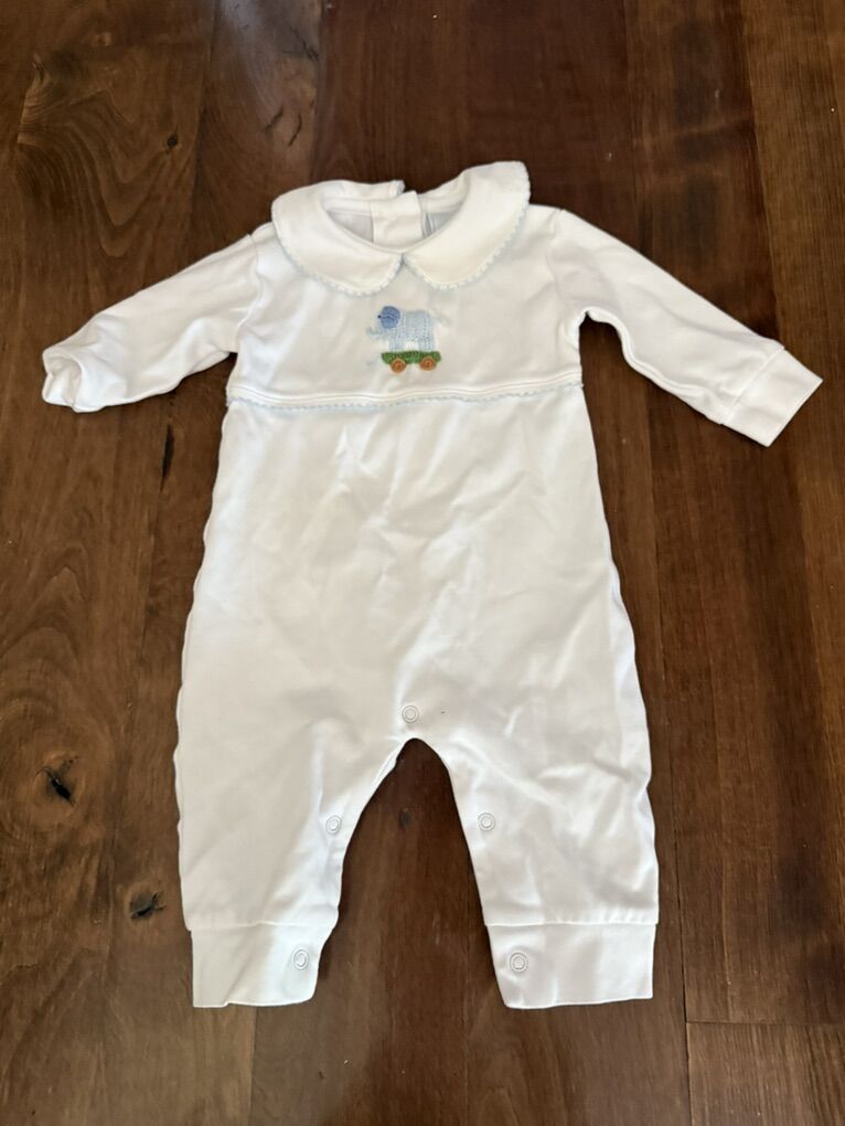 Little English Peter Pan Collar 3 Month Baby