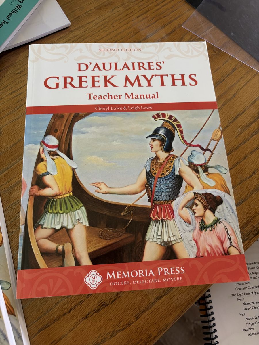 Memorial press Greek Myth’s