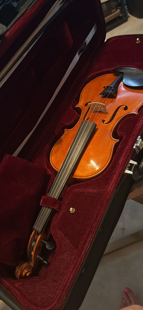 Archer Full-Size Violin with Hard Case & Shoulder Rest - Excellent Condition.